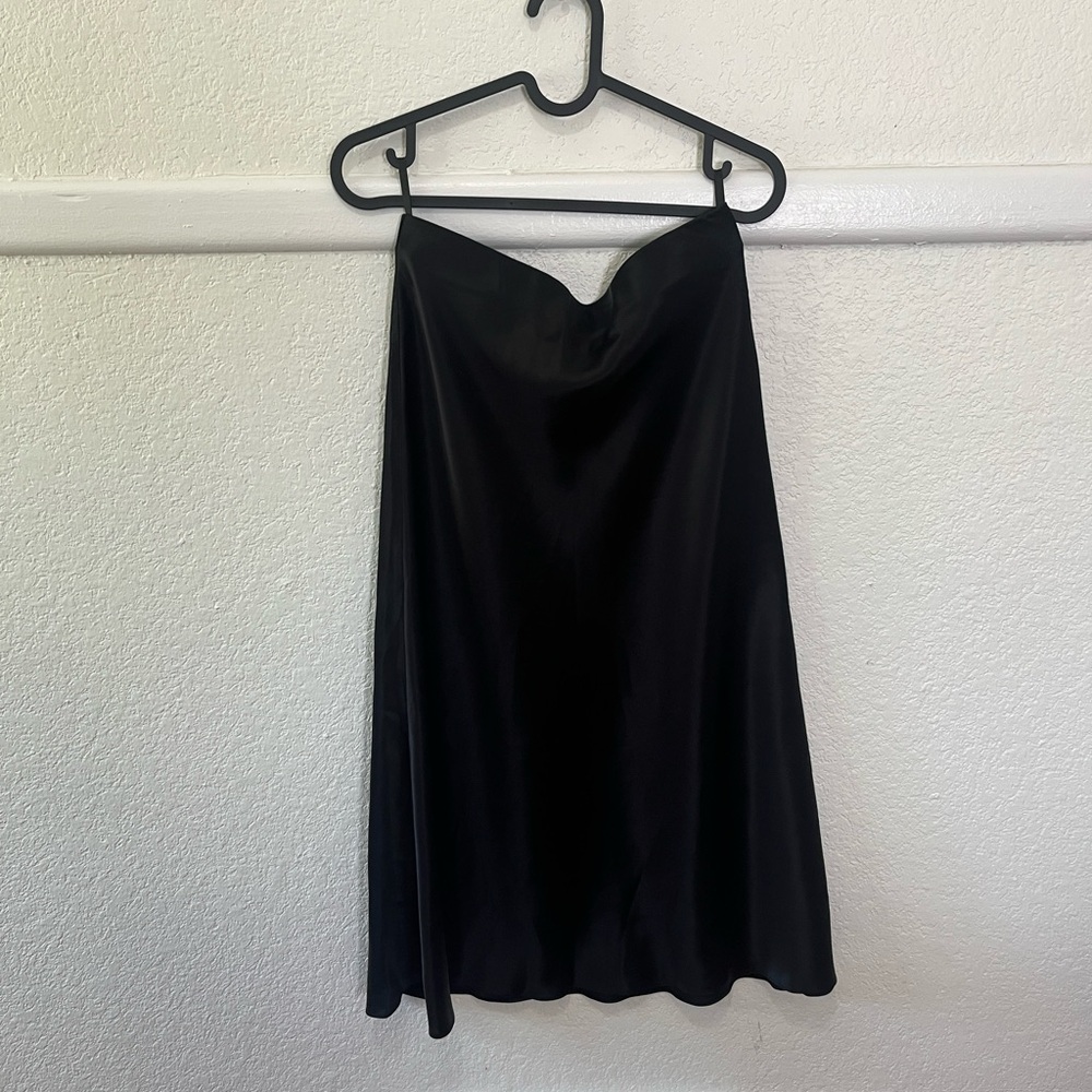 Quince Silk Bias Slip Skirt